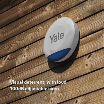 Yale Outdoor Siren (Grey)