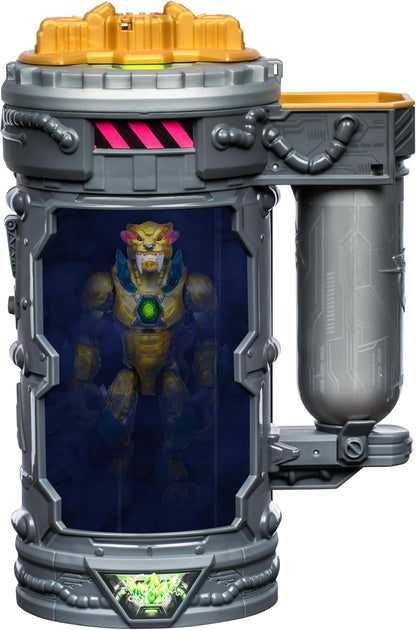 MrBeast Lab Mutators: Mutate The Ultimate Beast! Perform Experiments and Unlock a MrBeast-Exclusive Golden Panther Action Figure. Collect 3 Other Panthers: Iconic, Stealth, and Metallic Panthers.
