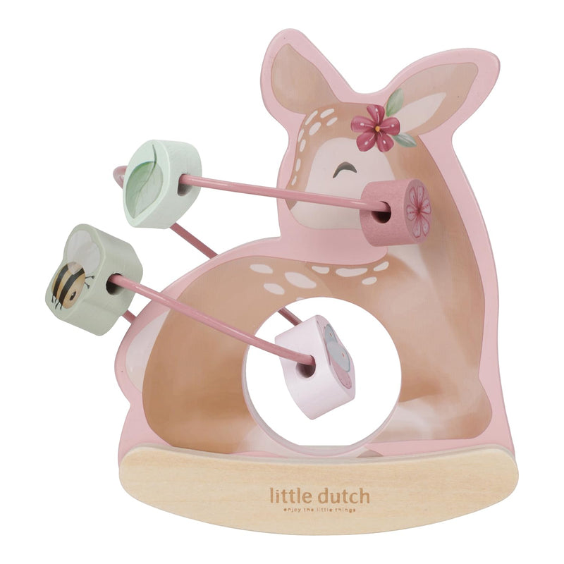 Little Dutch 7334 FSC Houten motoriekstrik, schommeldier REH - Fairy Garden