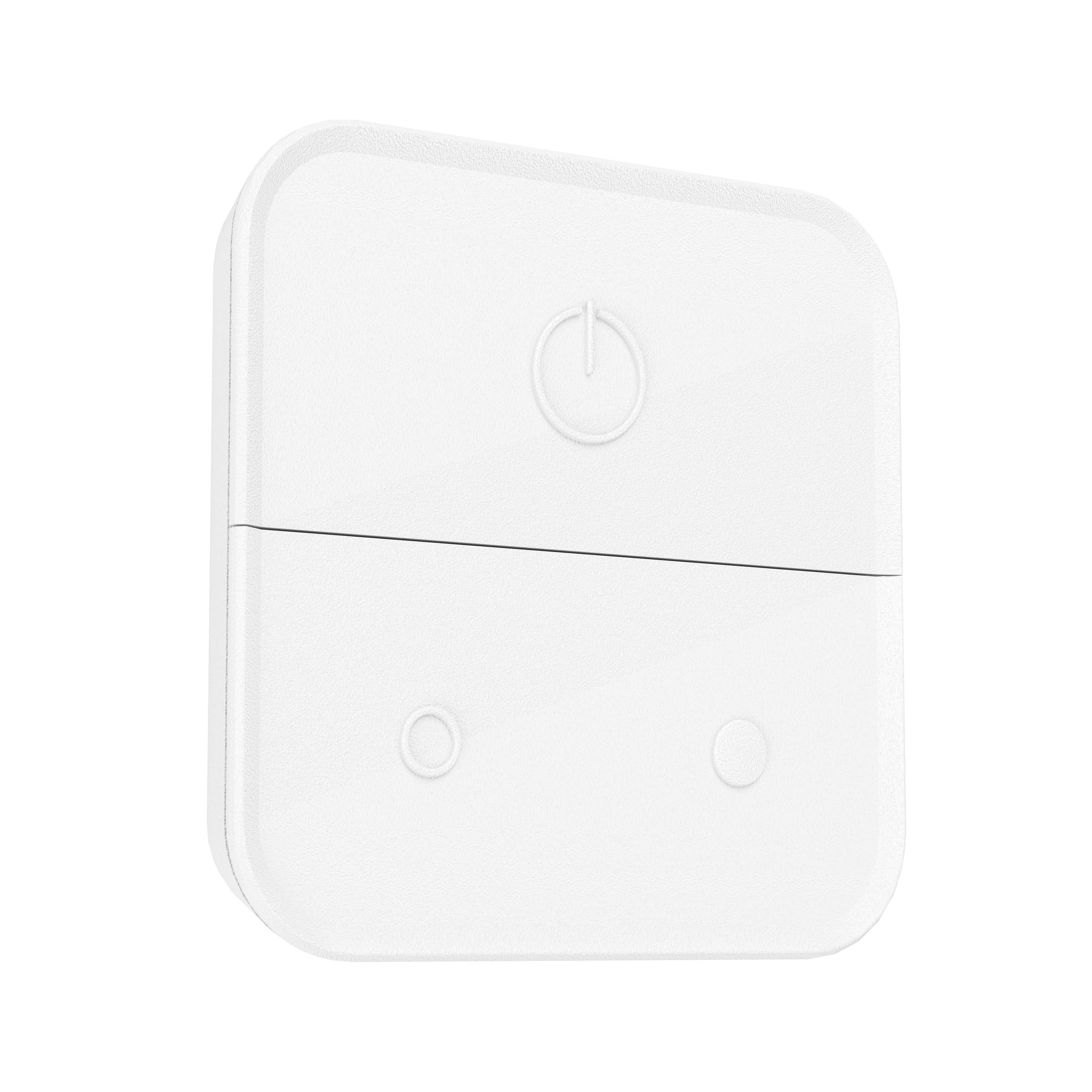 Eglo Connect. Z Wall Switch Features A Plastic Structure In A White Finish