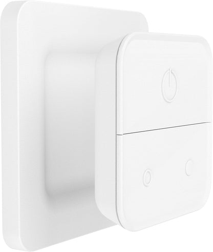 Eglo Connect. Z Wall Switch Features A Plastic Structure In A White Finish