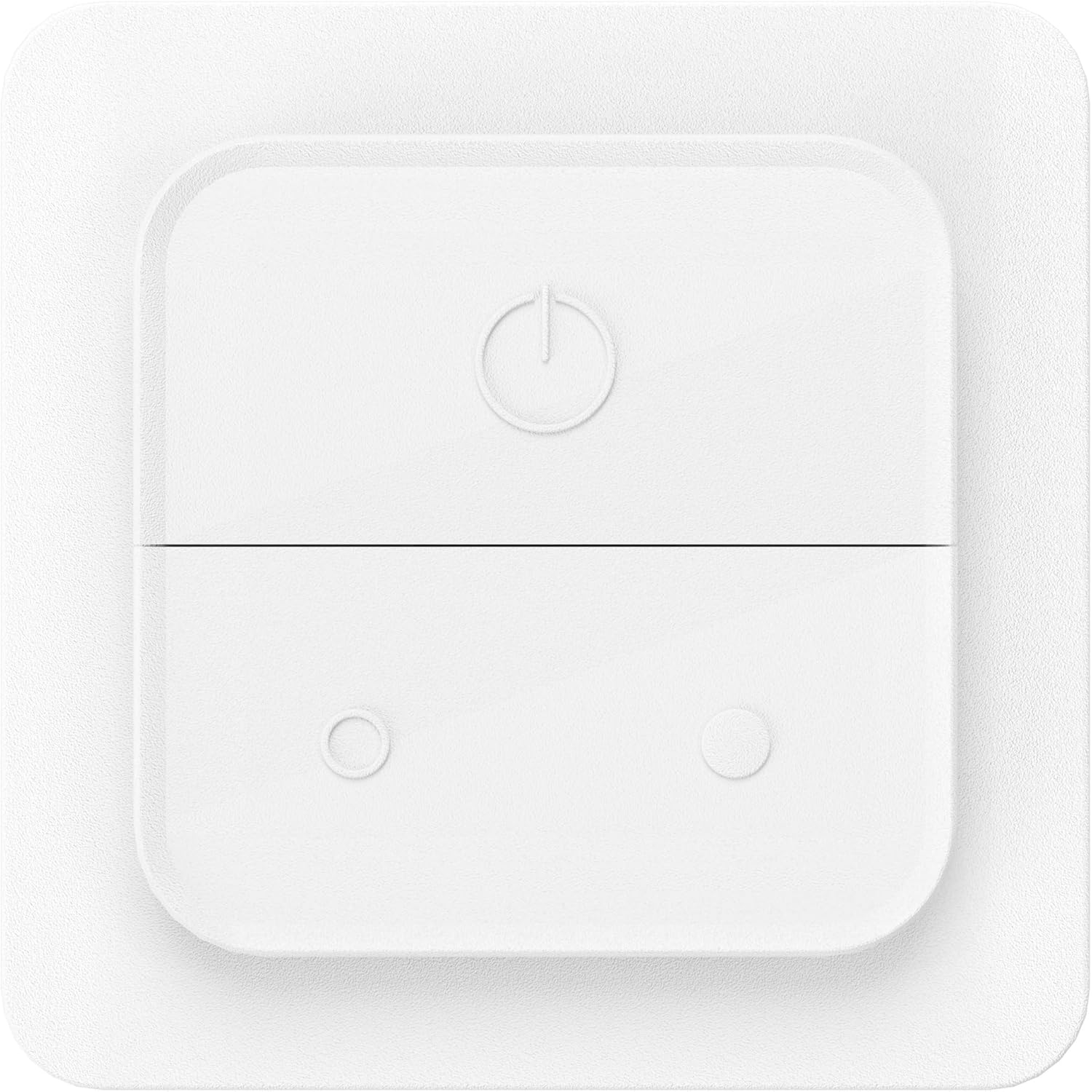 Eglo Connect. Z Wall Switch Features A Plastic Structure In A White Finish