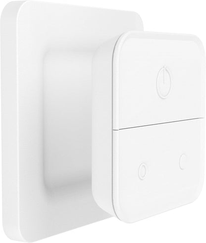 Eglo Connect. Z Wall Switch Features A Plastic Structure In A White Finish
