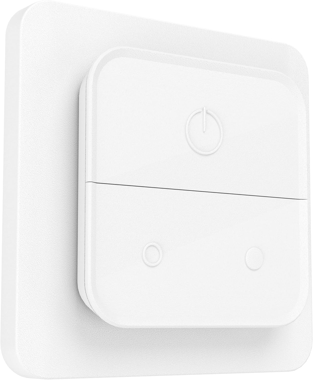 Eglo Connect. Z Wall Switch Features A Plastic Structure In A White Finish