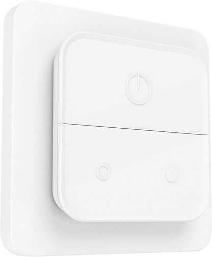 Eglo Connect. Z Wall Switch Features A Plastic Structure In A White Finish