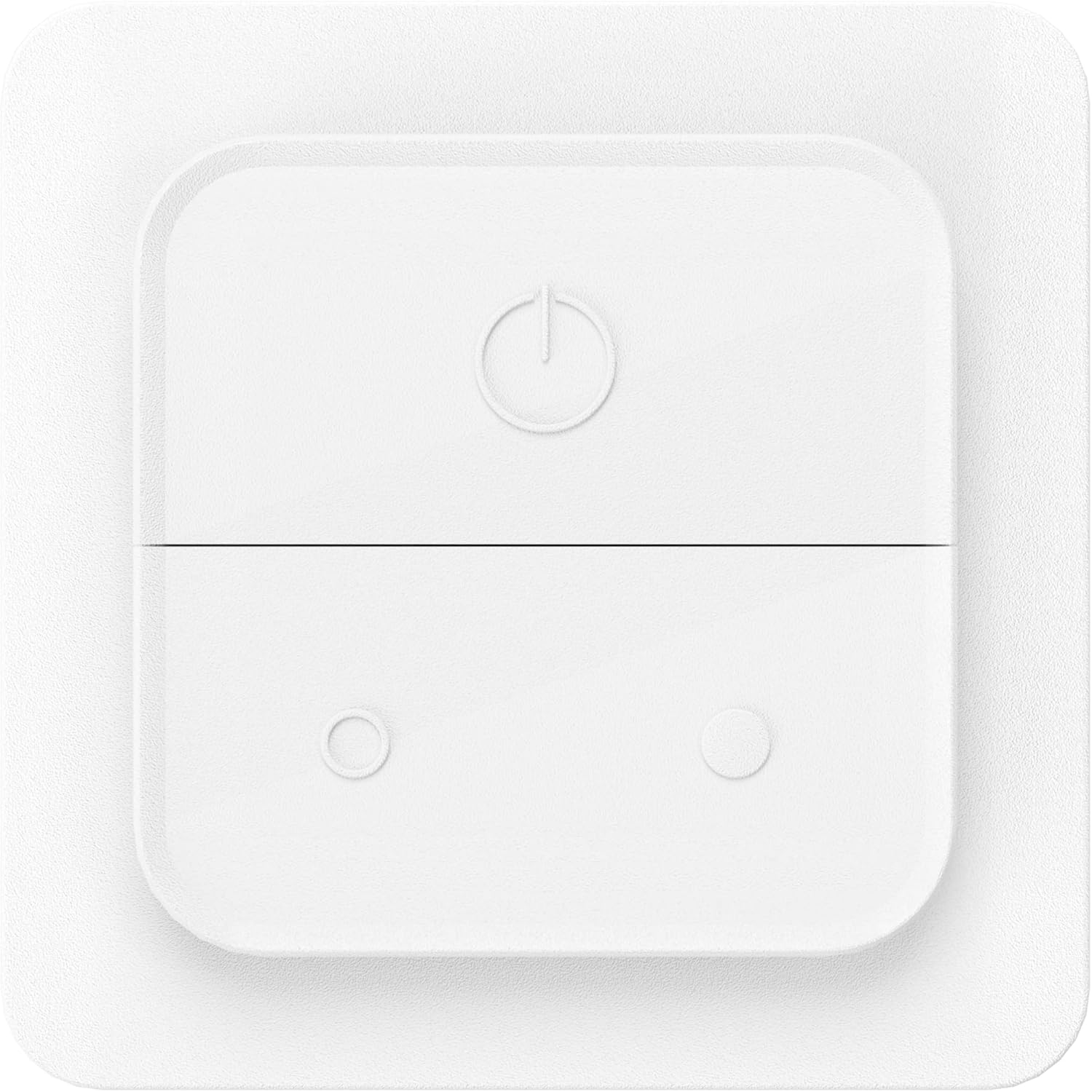 Eglo Connect. Z Wall Switch Features A Plastic Structure In A White Finish