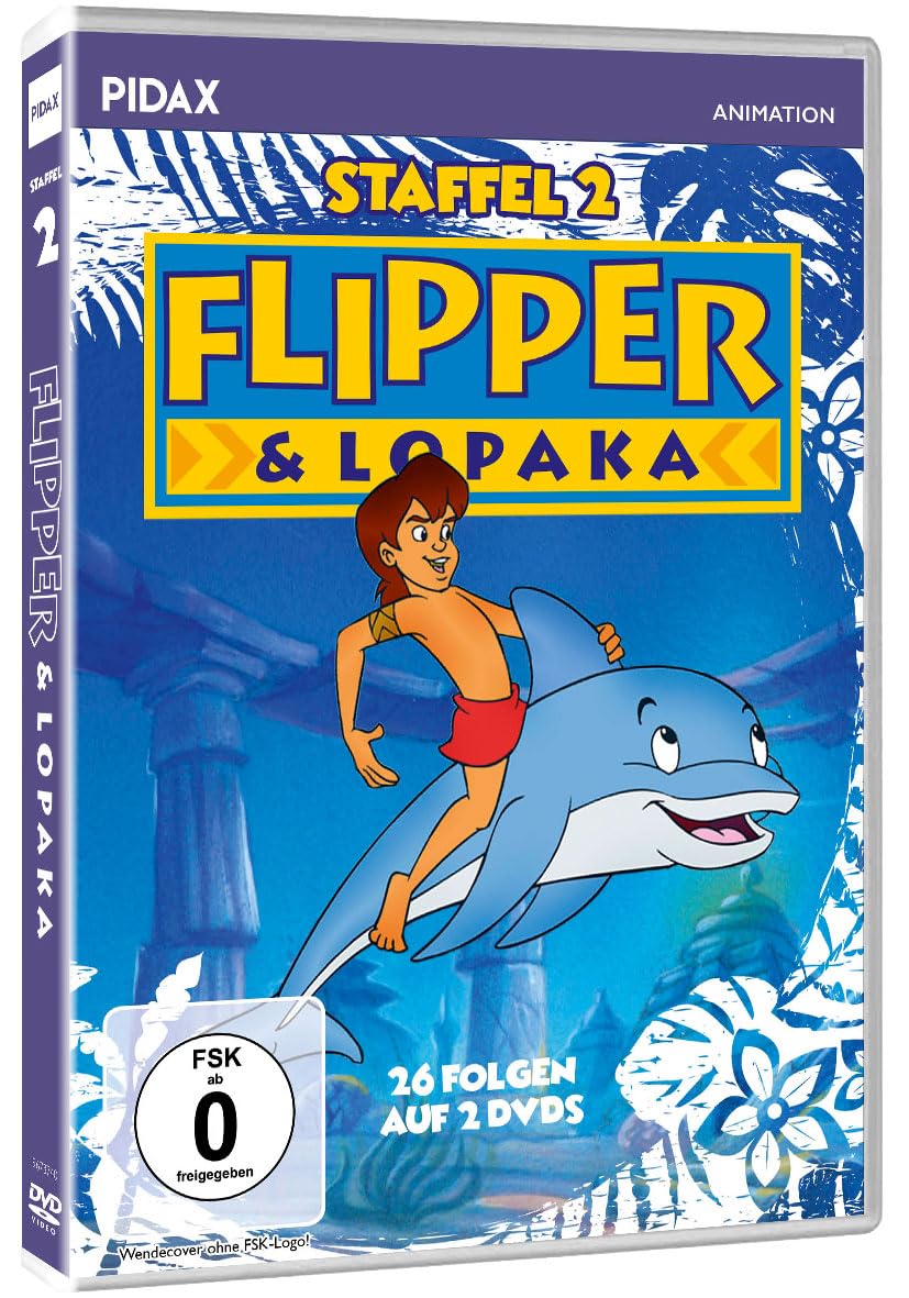 Flipper & Lopaka, Staffel 2 / Weitere 26 Folgen der Zeichentrickserie über den allseits beliebten Delfin (Pidax Animation)