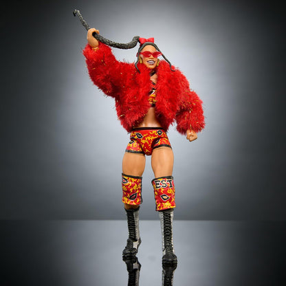 Mattel WWE Ultimate Edition Action Figure & Accessories, 6-inch Bianca Belair Collectible Set, Swappable Heads & Hands, Entrance Gear & 30 Articulation Points, HVF84