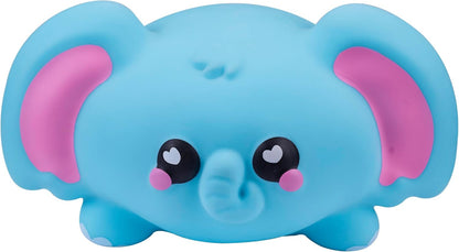 Smooshzees Snugzees, Luna, Blue Elephant, Collectable Characters, Supersoft, Cuddly and Squishy!