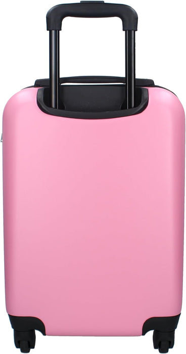 HELLO KITTY Hard ABS Suitcase Travel Trolley for Children – 4 Wheels – Extendable Handle – 46 x 33 x 21 cm – Capacity 31 Litres – Colour Blue and Pink – Voyage Vibes Series, azure, Valigia piccola