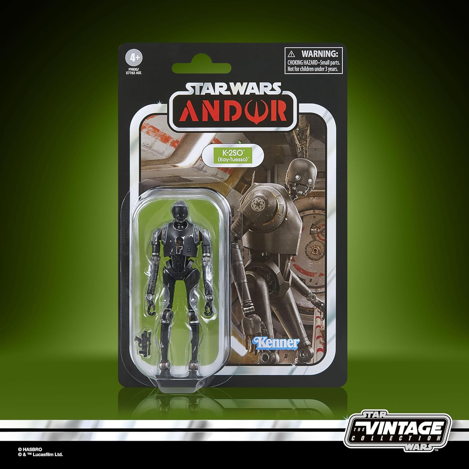 Star Wars La colección Vintage, K-2SO (Kay-Tuesso), Star Wars: Andor, Figura de acción de 9,5 cm