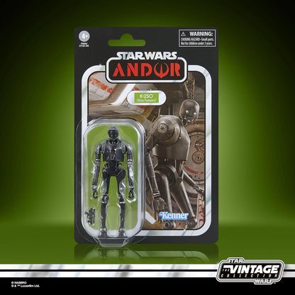Star Wars La colección Vintage, K-2SO (Kay-Tuesso), Star Wars: Andor, Figura de acción de 9,5 cm