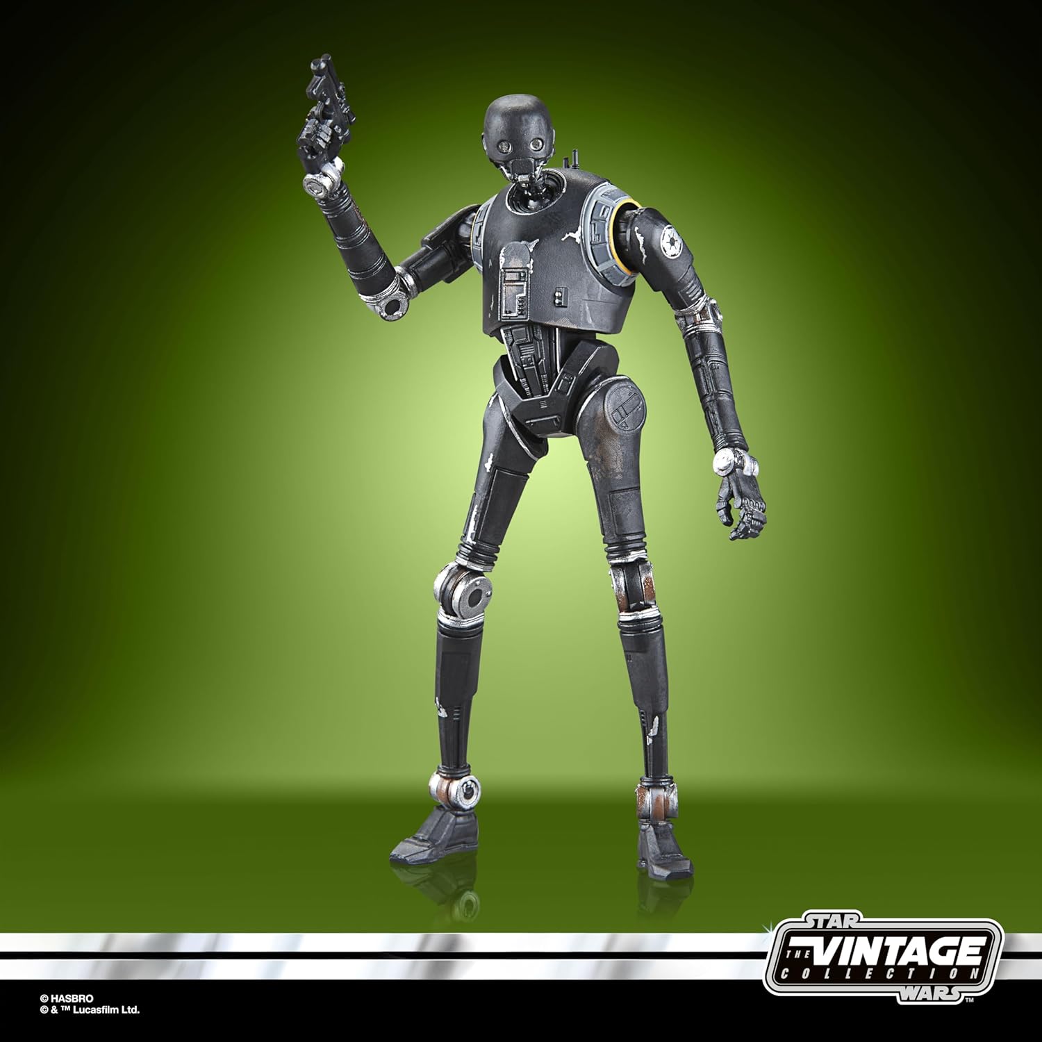 Star Wars La colección Vintage, K-2SO (Kay-Tuesso), Star Wars: Andor, Figura de acción de 9,5 cm