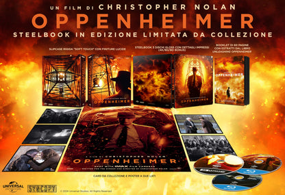 Oppenheimer Limited Edition 4K Steelbook - Italian Import