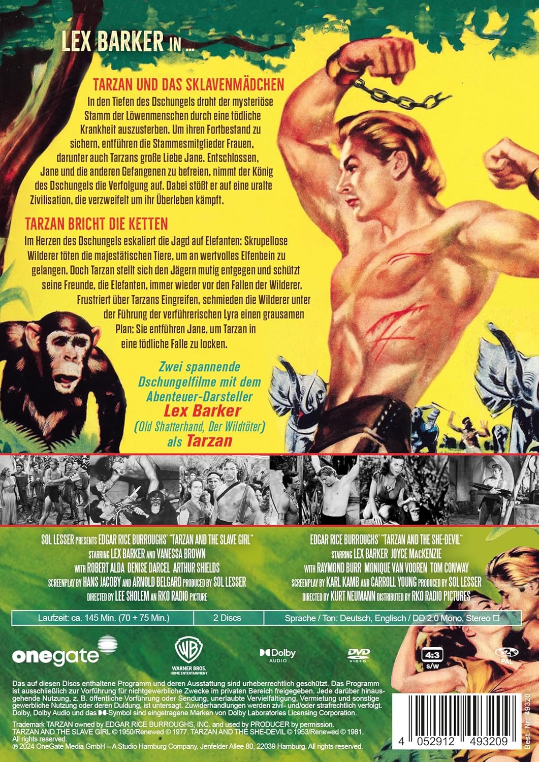 Tarzan Und Das Sklavenmdchen / Tarzan Bricht Die Ketten