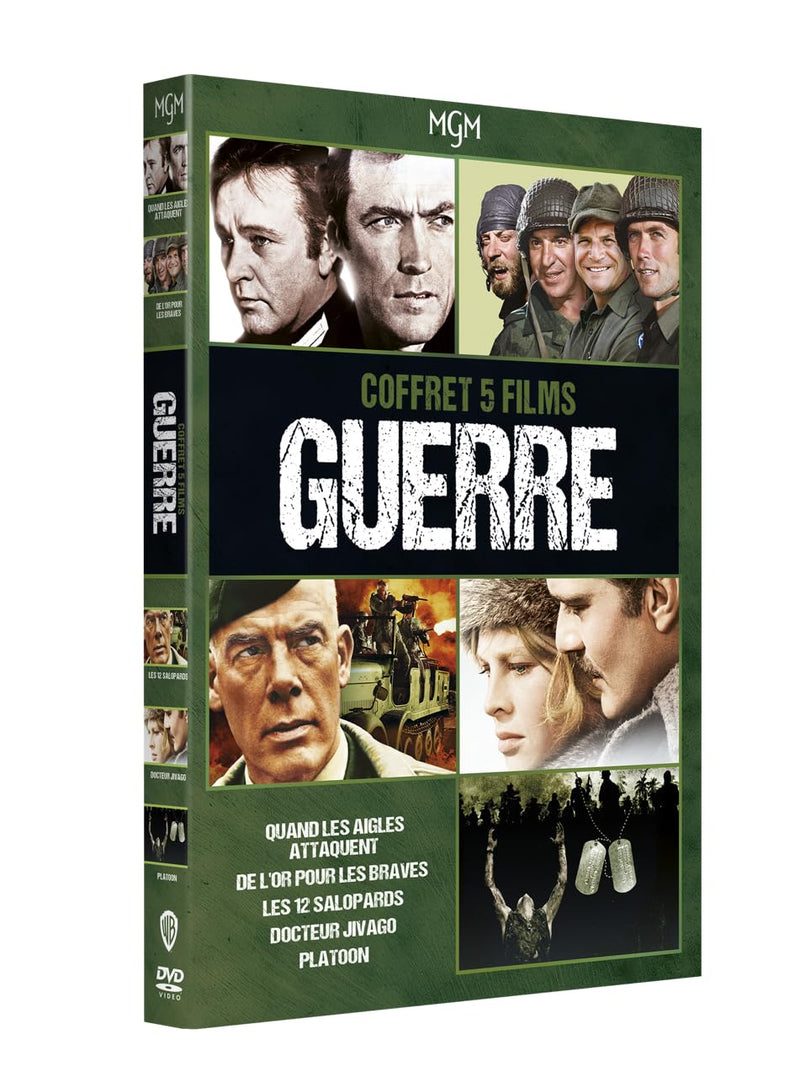 Mgm 100 ans - films de guerre - coffret 5 films