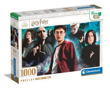 Clementoni 39710 Harry Potter Potter-1000 Teile-Puzzle für Erwachsene, hergestellt in Italien, Mehrfarbig