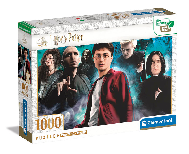Clementoni 39710 Harry Potter Potter-1000 Teile-Puzzle für Erwachsene, hergestellt in Italien, Mehrfarbig