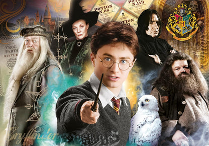 Clementoni 39787 Harry Potter – 1000 Teile – Puzzle für Erwachsene, hergestellt in Italien, Mehrfarbig