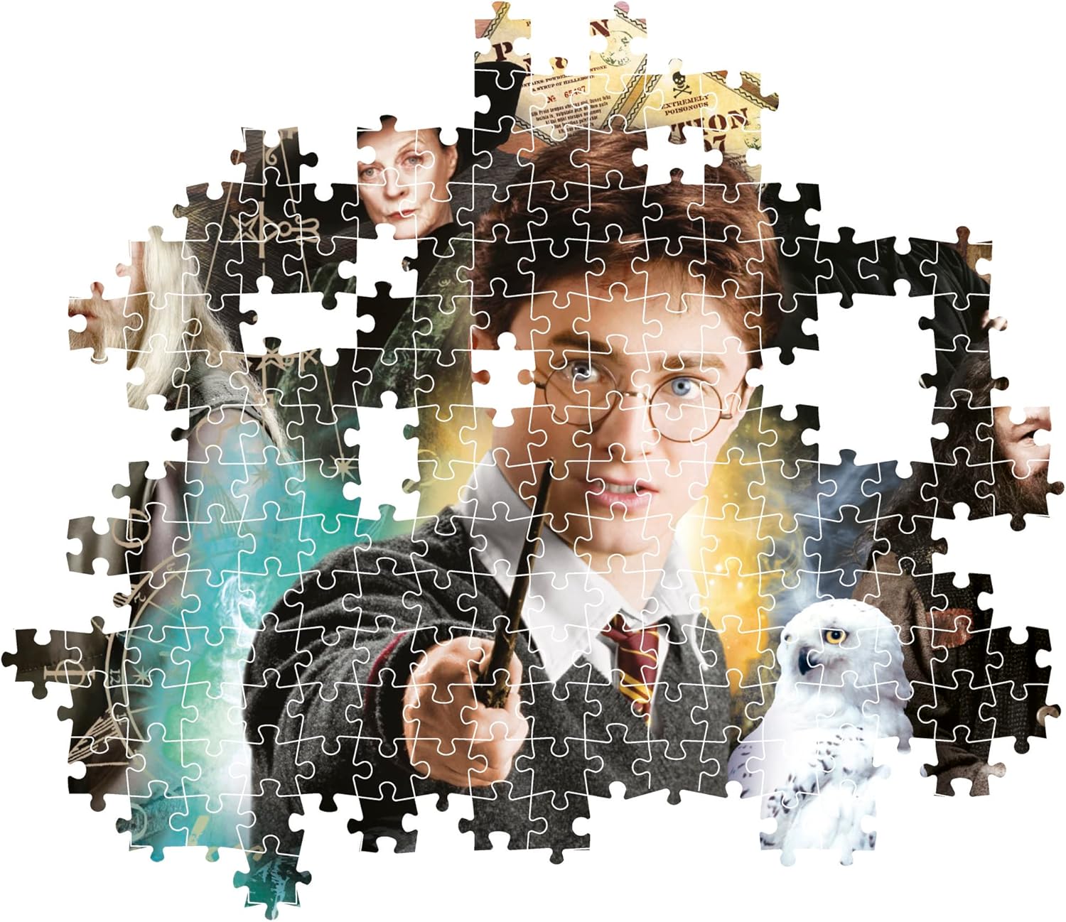 Clementoni 39787 Harry Potter – 1000 Teile – Puzzle für Erwachsene, hergestellt in Italien, Mehrfarbig