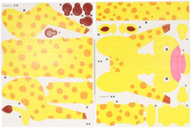 Kit di costruzione Giraffa 3D