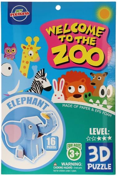 Kit da costruzione Elefante 3D