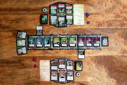 Capstone Games Pagan: The Fate of Roanoke - Dueling Witch & Hunter Asymmetrical Deduction Card Game Filled with Intrigue & Mystery, 2 Players, 60 Mins