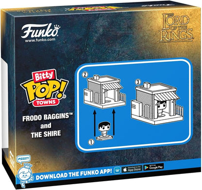 Funko Pop! Bitty Town: Lord of The Rings - Frodo Baggins and The Shire