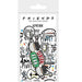 Pyramid International Friends (Central Perk Sketch) Rubber Keychains, Multi, One Size