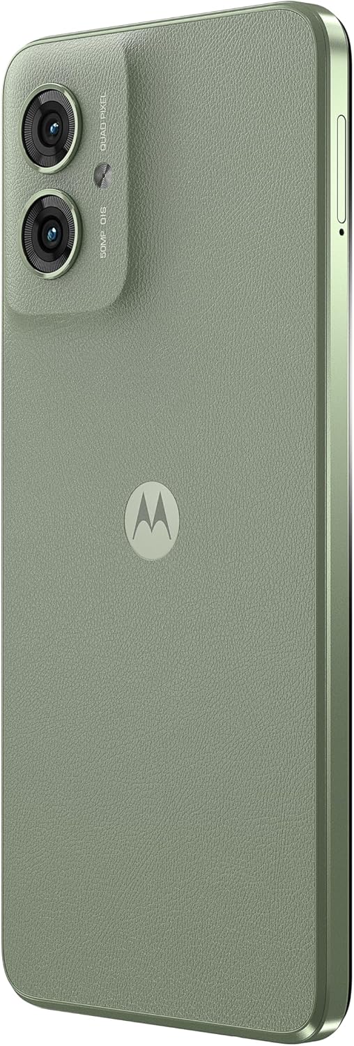 Motorola Moto G55 5G(6.49''Full HD+ 120Hz,Water-repellent IP52,50MP camera with OIS, 68W TurboPower charging,5000mAh battery,Dolby Atmos audio,Android 14,MediaTek Dimensity 7025,dual SIM),Smoky Green
