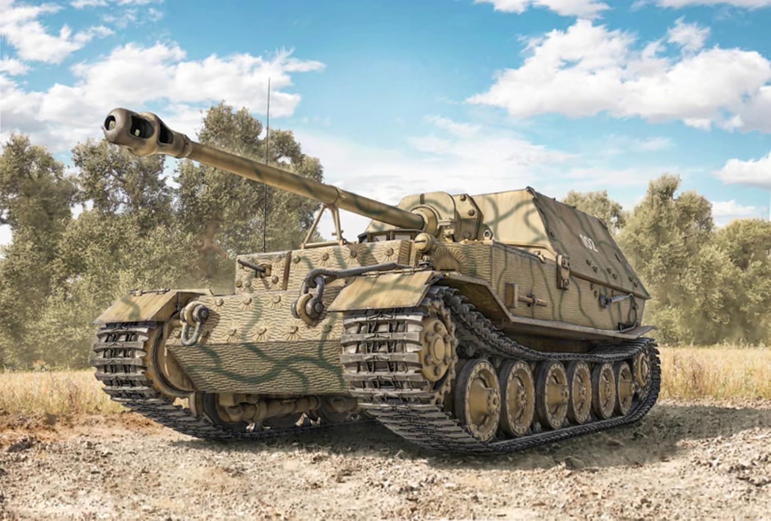 Italeri 1:35 - Sd.Kfz.184 Panzerjaeger Elefant, 242mm