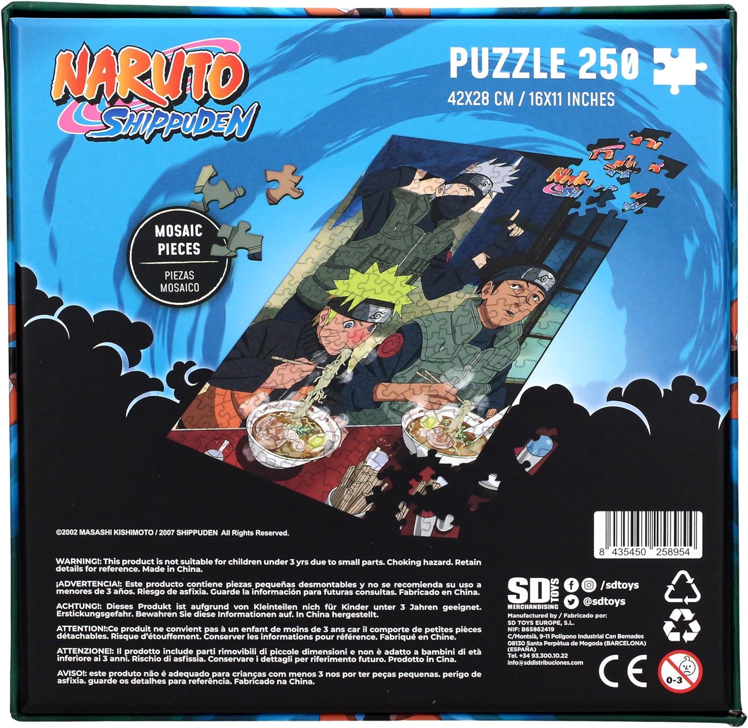 SD TOYS Puzzle 250 Naruto Ramen Naruto Shippuden