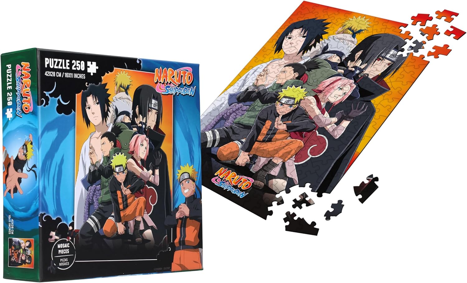 SD TOYS Puzzle 250 Naruto Front Naruto Shippuden