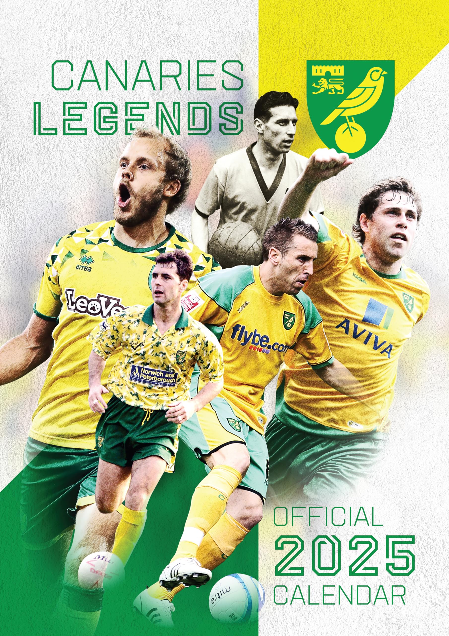 The Official Norwich City FC Legends Calendar 2025