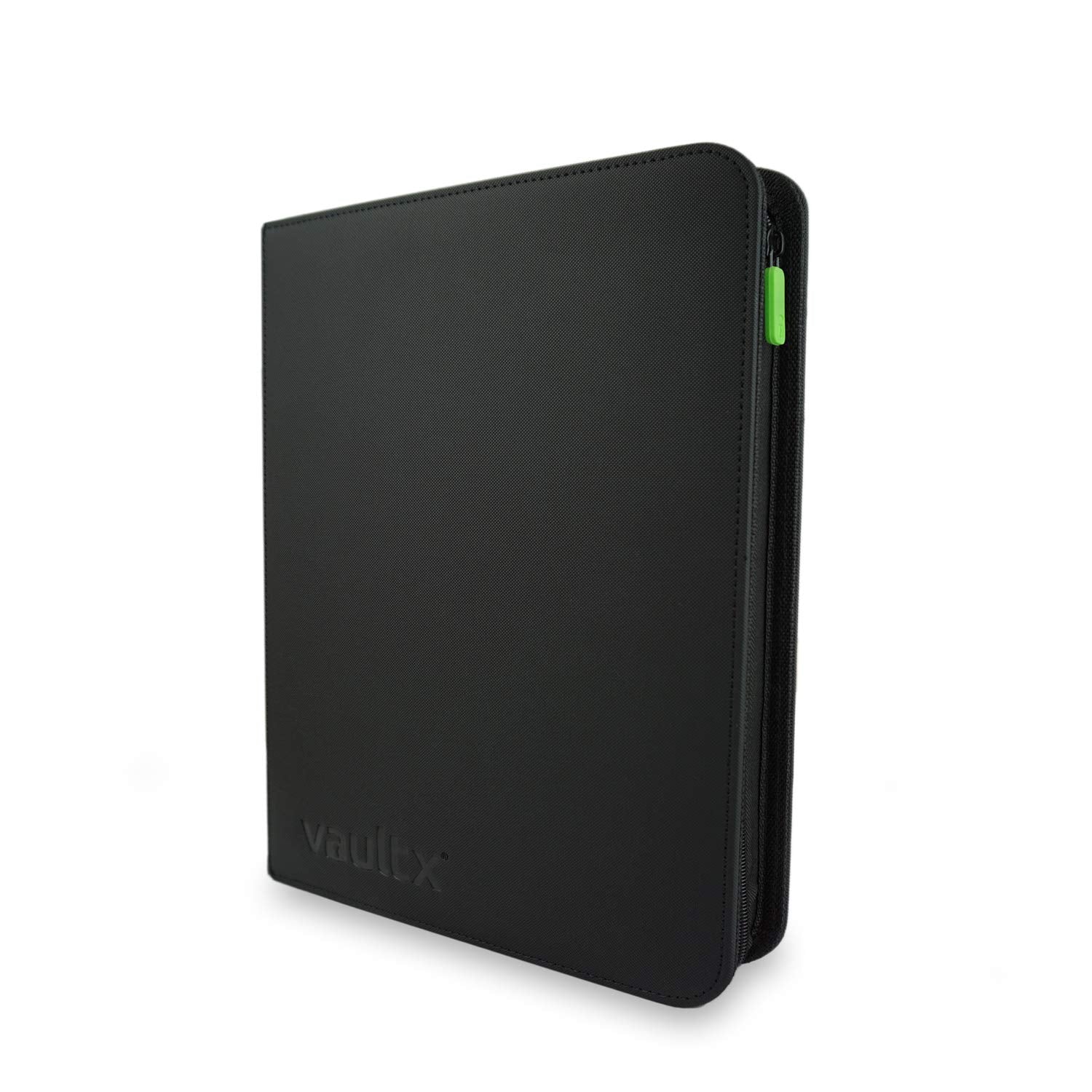 Vault X Premium Exo-Tec Zip Binder 4 Pocket, 20 Double-Sided Pages, 160 Side-Loading Slots for Board, Collectible or Trading Card Game Protective Folder Album