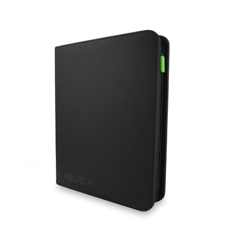Vault X Premium Exo-Tec Zip Binder 4 Pocket, 20 Double-Sided Pages, 160 Side-Loading Slots for Board, Collectible or Trading Card Game Protective Folder Album