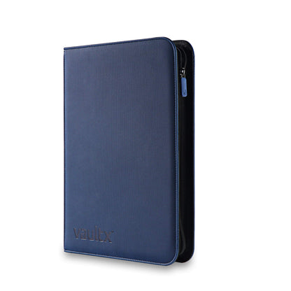 Vault X Premium Exo-Tec Zip Binder 4 Pocket, 20 Double-Sided Pages, 160 Side-Loading Slots for Board, Collectible or Trading Card Game Protective Folder Album