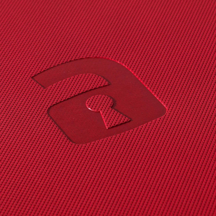 Vault X Premium Exo-Tec Zip Binder 4 Pocket, 20 Double-Sided Pages, 160 Side-Loading Slots for Board, Collectible or Trading Card Game Protective Folder Album (Red