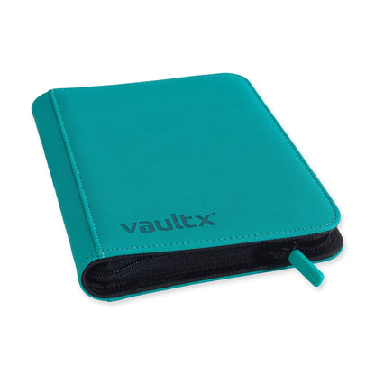 Vault X Premium Exo-Tec Zip Binder 4 Pocket, 20 Double-Sided Pages, 160 Side-Loading Slots for Board, Collectible or Trading Card Game Protective Folder Album