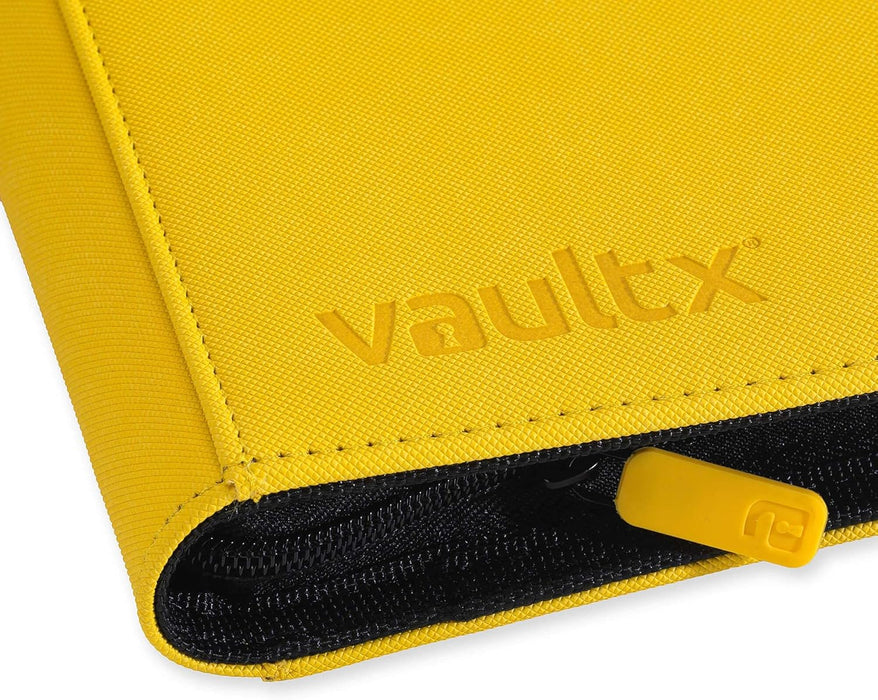Vault X Premium Exo-Tec Zip Binder 4 Pocket, 20 Double-Sided Pages, 160 Side-Loading Slots for Board, Collectible or Trading Card Game Protective Folder Album