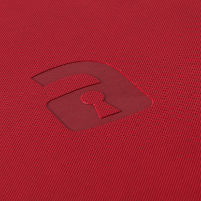 Vault X Premium Exo-Tec XL Zip Binder - 12 Pocket XL Trading Card Album Folder - 624 Side Loading Pocket Binder for TCG (Red)