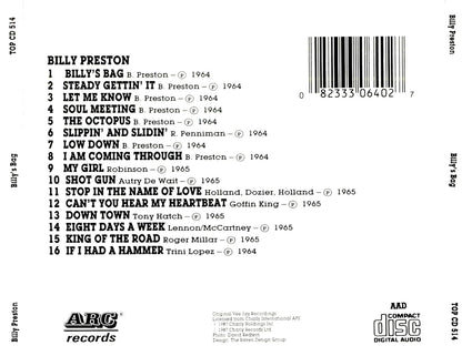 Billy Preston - Billy's bag (16 tracks, 1964/65)
