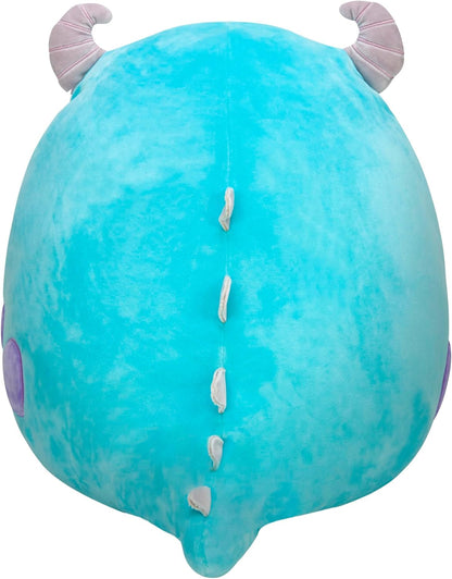 Squishmallows Orignal Pixar 14-Inch Sulley Plush - Add Sulley to your Squad, Ultrasoft Stuffed Animal Large Plush Toy, Blue