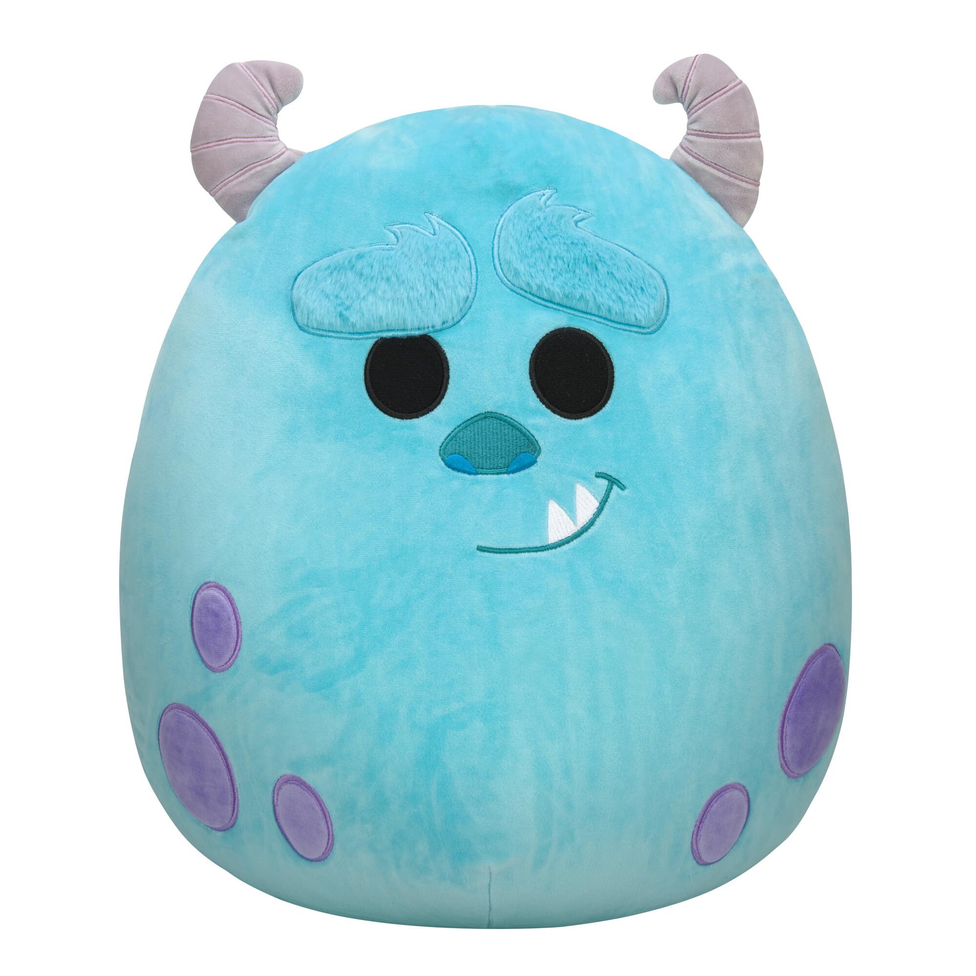 Squishmallows Orignal Pixar 14-Inch Sulley Plush - Add Sulley to your Squad, Ultrasoft Stuffed Animal Large Plush Toy, Blue