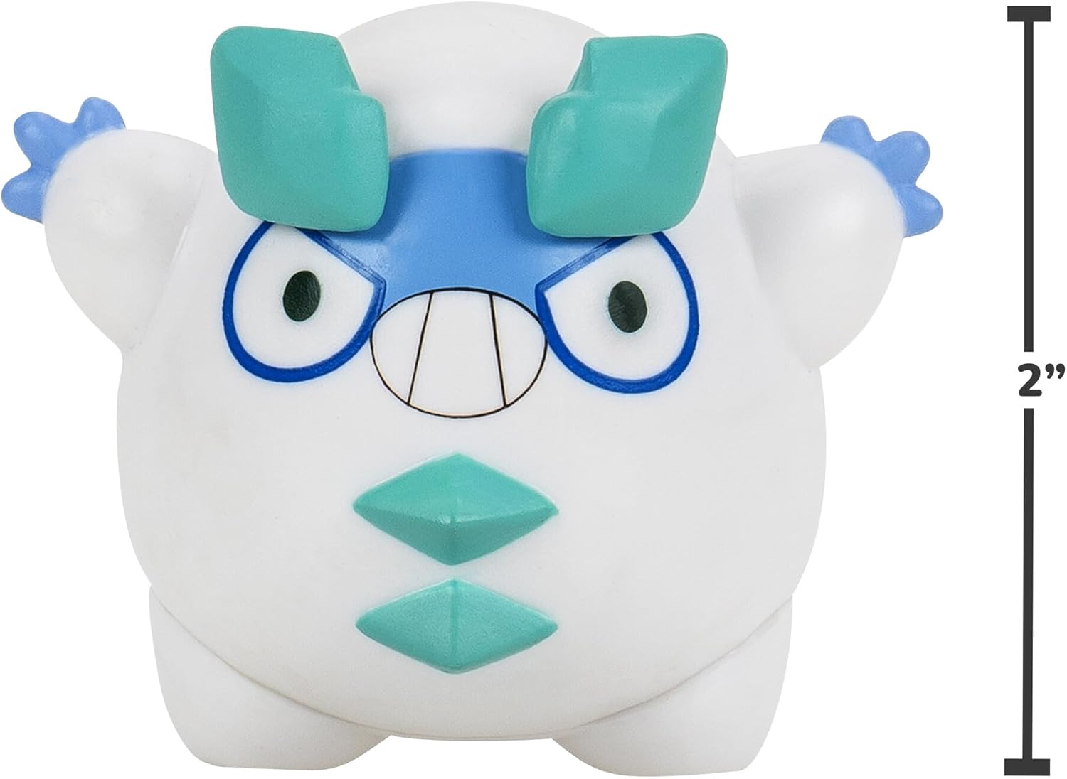 Pokémon PKW3582 - Battle Figure Pack - Galar-Flampion & Glumanda, offizielle detaillierte Figuren, je 5 cm