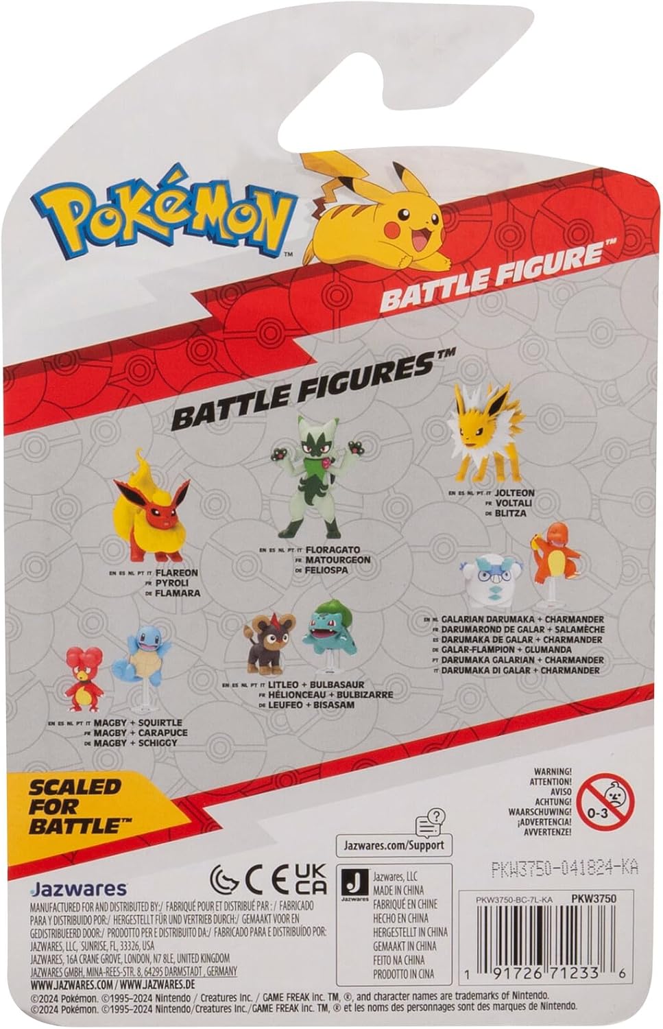 Pokemon Battle Figure Pack (Floragato) W19 Figure