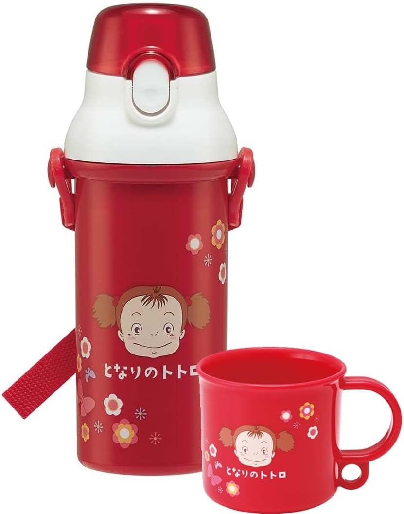Skater KE5AAG-A Antibacterial Cup, 7.8 fl oz (200 ml), My Neighbor Totoro Mei's Bento Box, Studio Ghibli, Dishwasher Safe, Made in Japan Cups