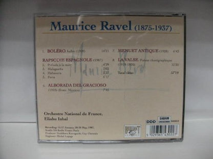 Bol??ro - Rapsodie espagnole - Alborada del gracioso - Menuet antique - La Valse ~ Eliahu Inbal