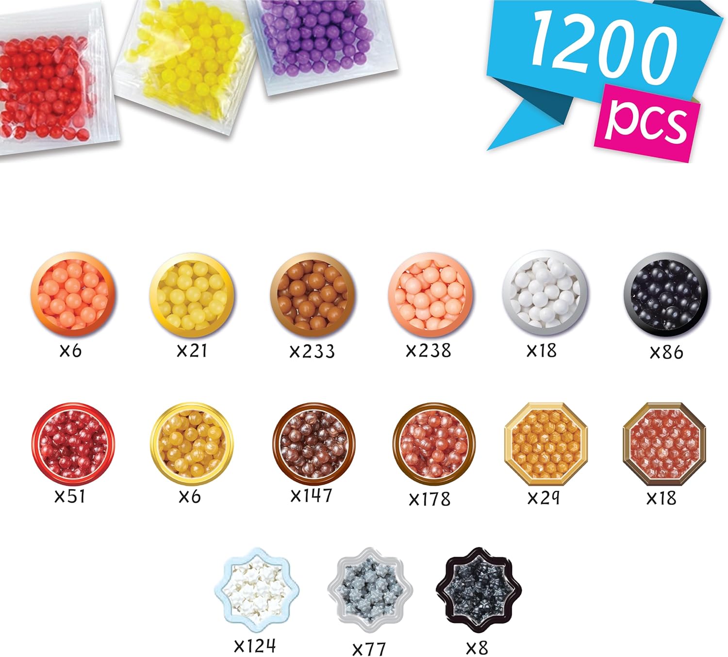 Aquabeads 35012 Harry Potter Creations Kit, Multicolor