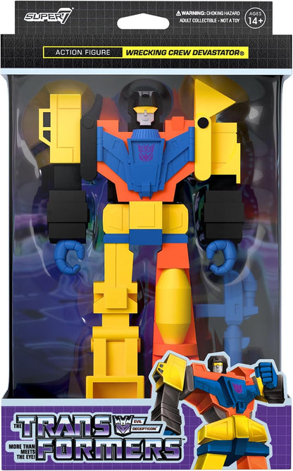 Super7 Transformers Reaction Figures - Devastator Actionfigur